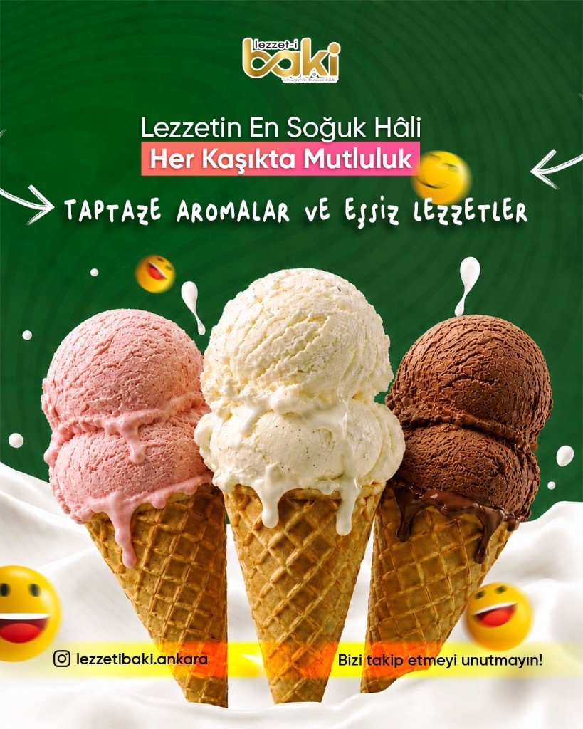 Lezzetin en soğuk hâli — dondurma