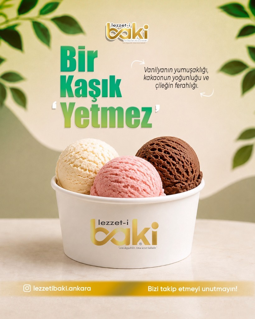 Bir Kaşık Yetmez — dondurma