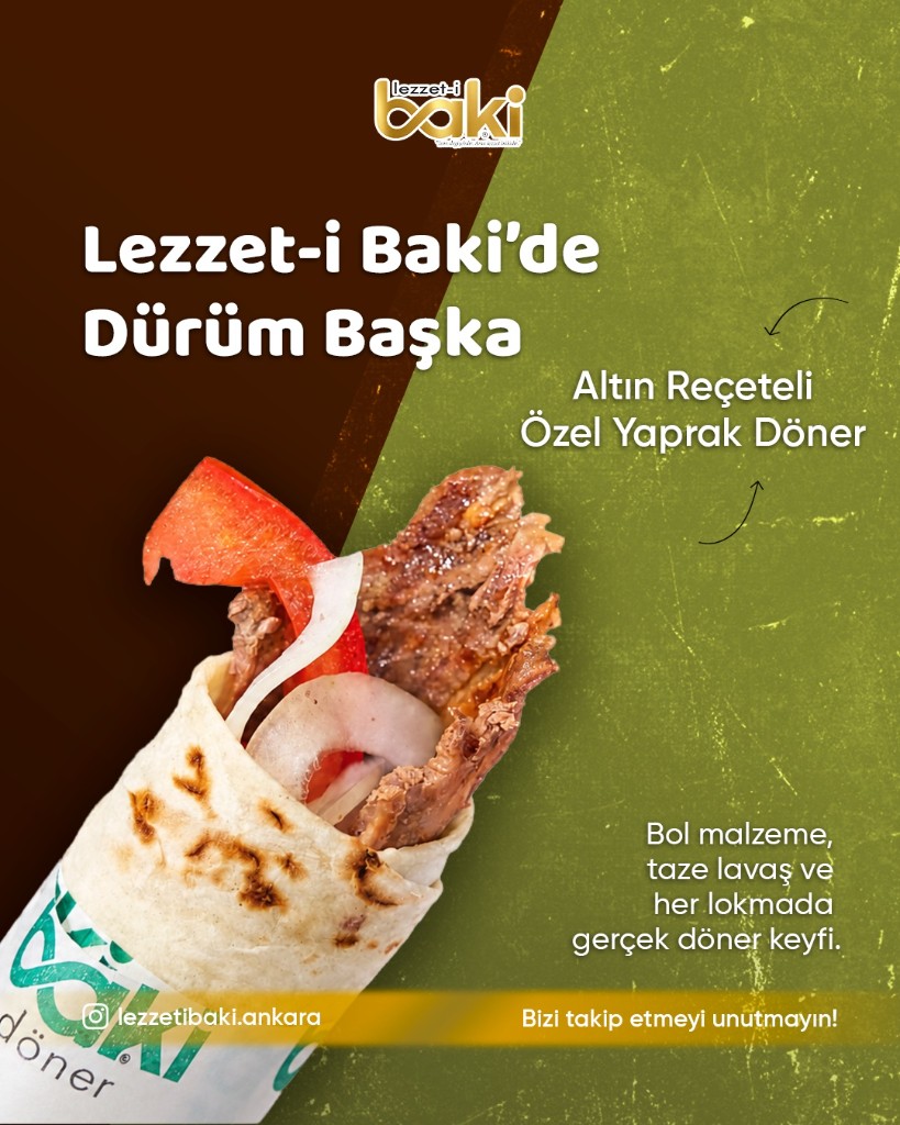 Lezzet-i Baki Döner Dürümler